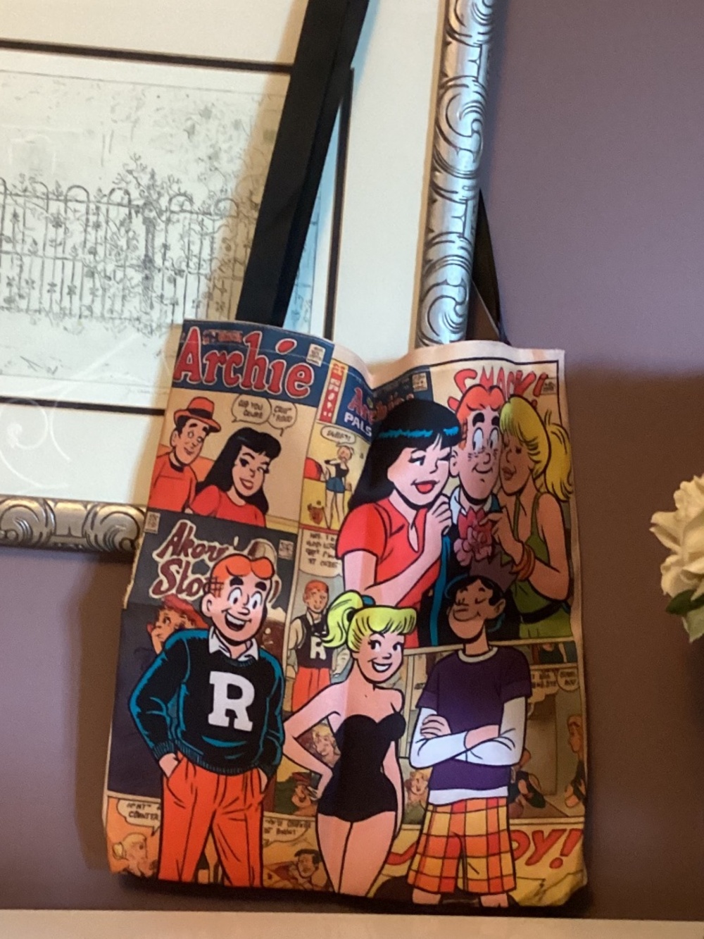 Archie Betty and Veronica Tote Bag